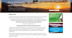 Desktop Screenshot of nork-residents.org.uk